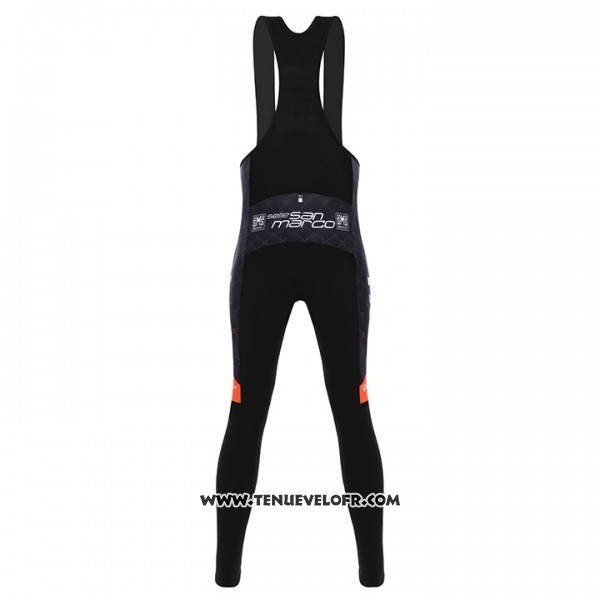2017 Maillot Ciclismo Trek Selle San Marco Noir Manches Longues et Cuissard